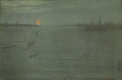 Nocturne: Blue and Gold - Southampton Water James Abbott McNeill Whistler